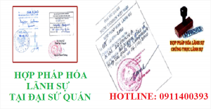 Hợp pháp hóa lãnh sự tại Đại sứ quán