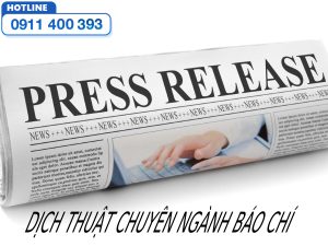 Tổng quan về dịch thuật báo chí