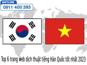 Top 6 trang web dịch thuật tiếng Hàn Quốc tốt nhất 2023